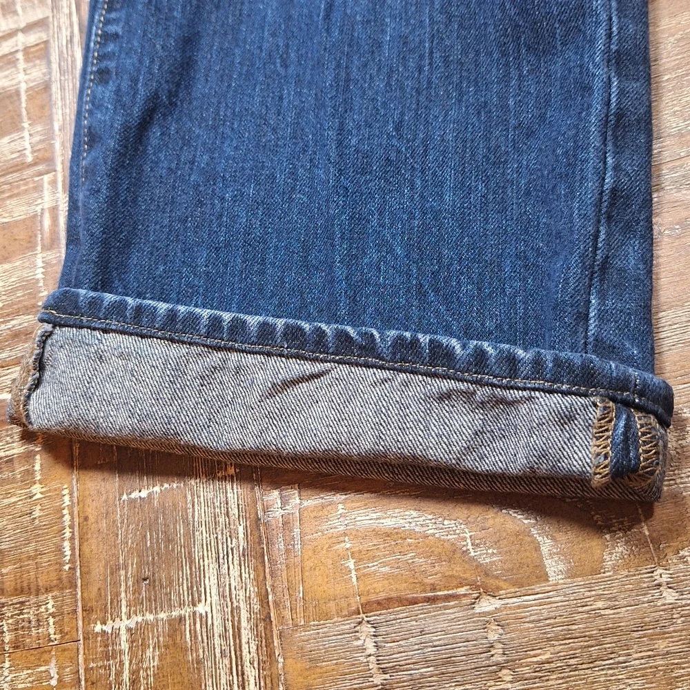 GAP Men’s Premium Boot Fit‎ Jeans 34x30 Blue Denim Classic Stretch Wiskering